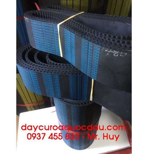 Dây đai răng HTD 1480 8M American Premium Belt 