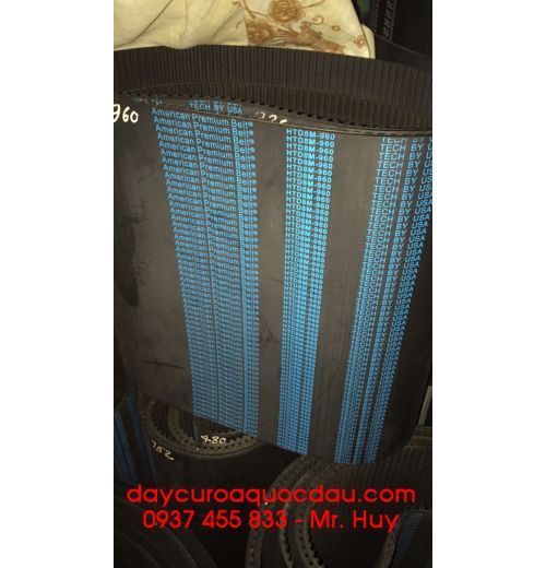 Dây đai răng HTD 1200 8M American belt 