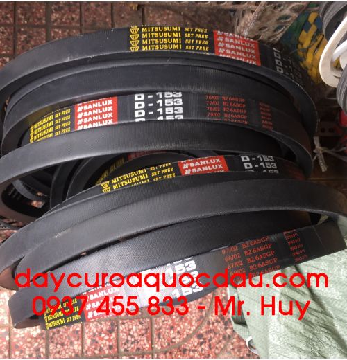 Dây curoa D245 Mitsusumi Set Free Sanlux 