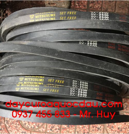 Dây curoa 5V 2500 Mitsusumi Sanlux 