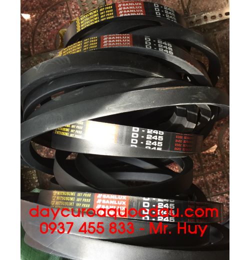 Dây curoa D245 Mitsusumi Set Free Sanlux 