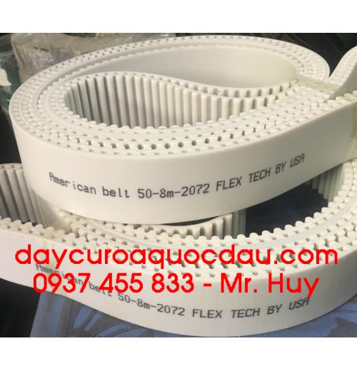 Dây curoa PU răng 2072 - 8M 50mm