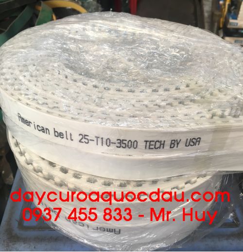 Dây curoa PU T10 - 3500 American Belt 