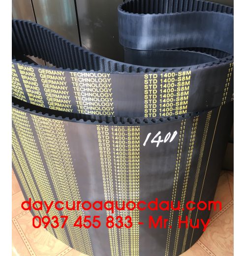 Dây curoa răng 1400 S8M 