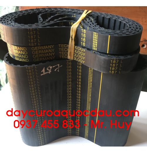 Dây curoa răng 187L 