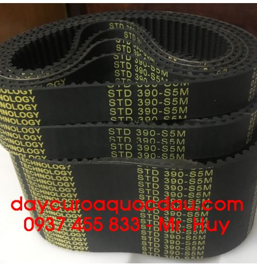 Dây curoa răng 390 S5M 