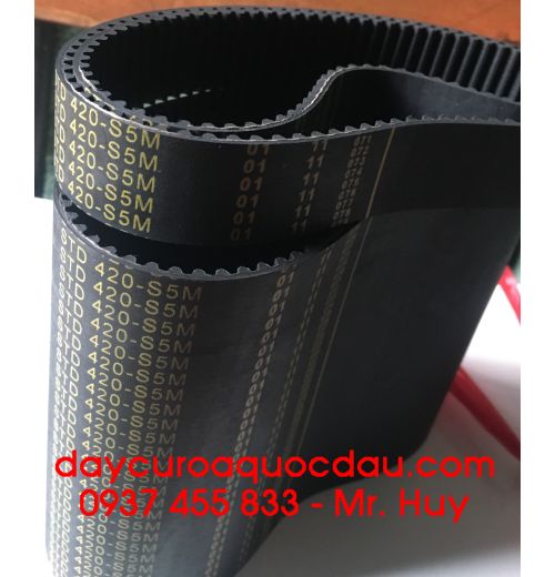 Dây curoa răng 420 S5M 