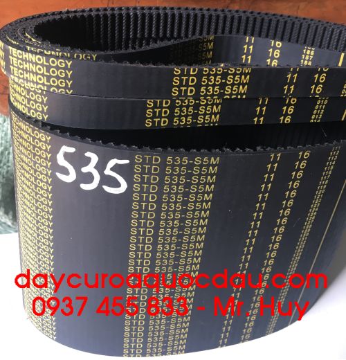 Dây curoa răng 535 S5M 