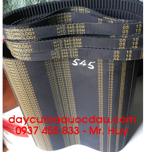 Dây curoa răng 545 S5M 
