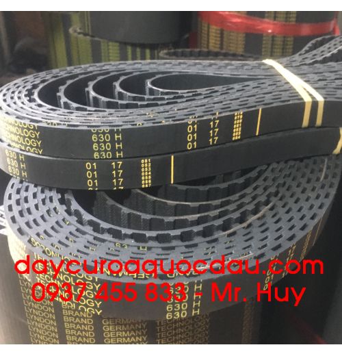 Dây curoa răng 630H 