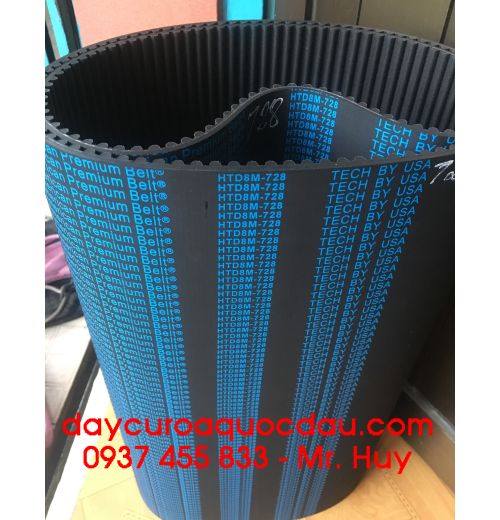 Dây curoa răng 8M 728 American Belt 