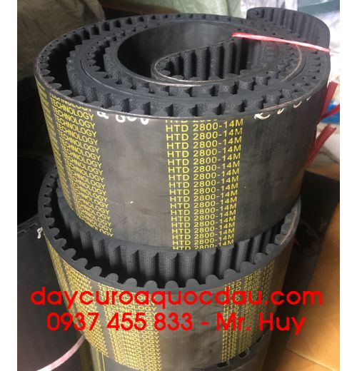 Dây curoa răng HTD 2800-14M Lyndon Germany 