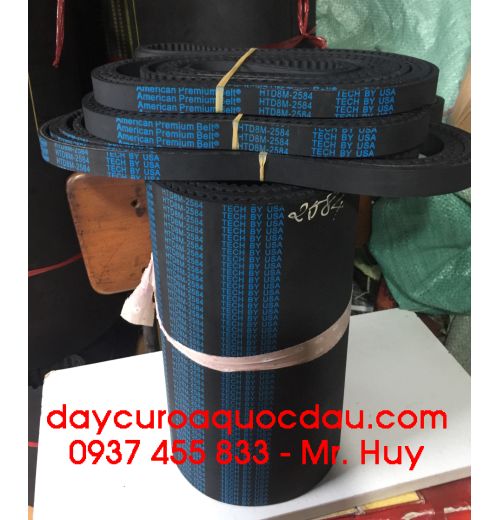 Dây đai răng HTD 2584 8M American belt 
