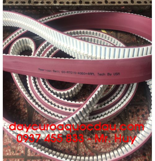 Dây đai răng PU ATG10 4060+4APL 60mm