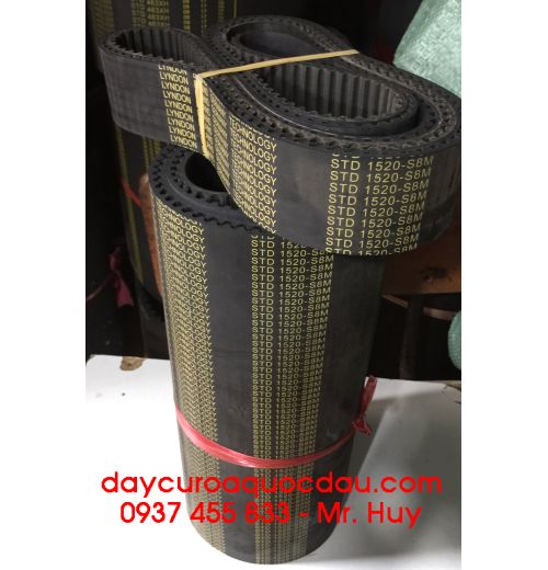 Dây đai răng STD 1520 S8M Lyndon Brand Germany