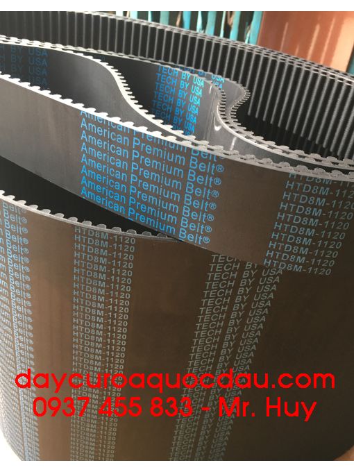 Dây curoa răng 1120 8M American belt 