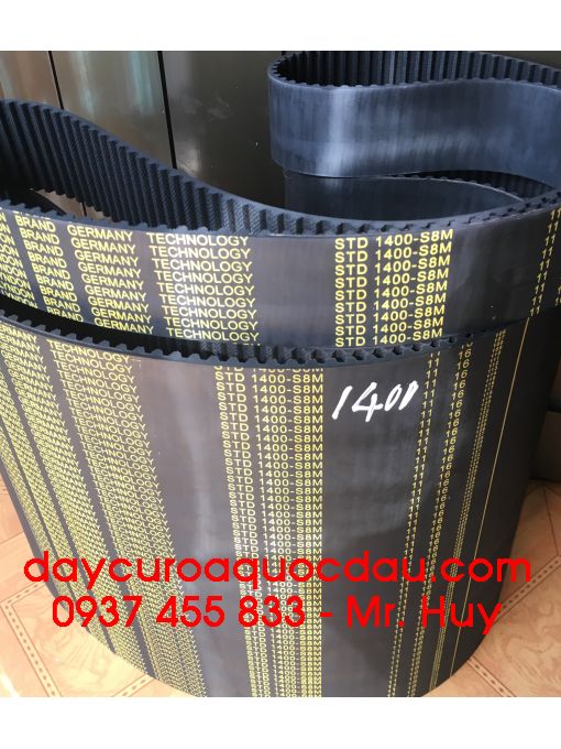 Dây curoa răng 1400 S8M 