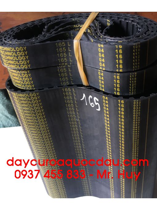 Dây curoa răng 165L 