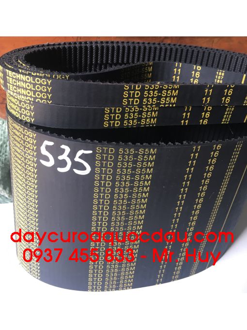 Dây curoa răng 535 S5M 