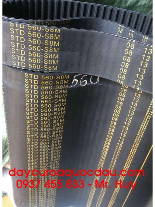Dây curoa răng 560 S8M 