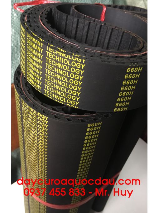 Dây curoa răng 660H 