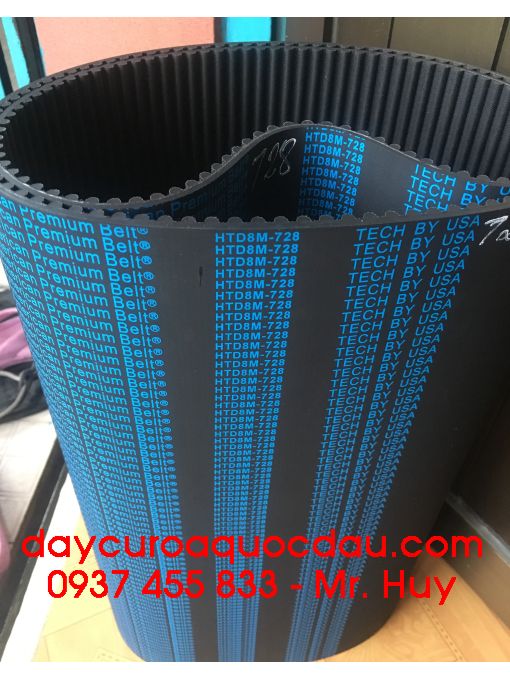 Dây curoa răng 8M 728 American Belt 