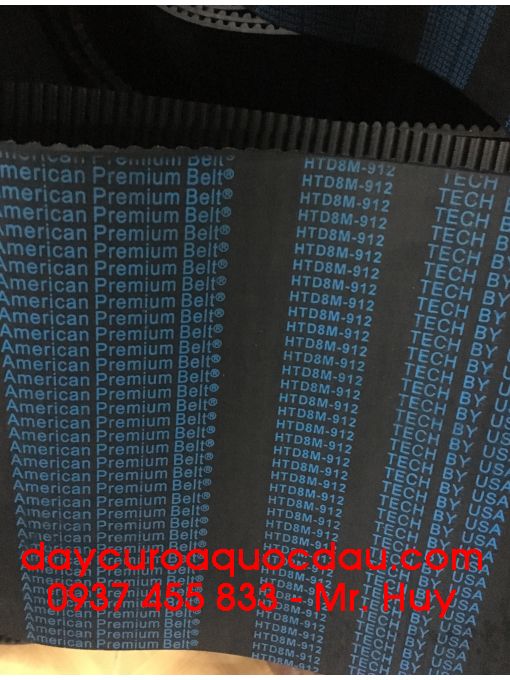 Dây curoa răng 8M 912 American belt 