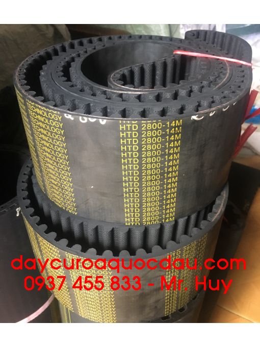 Dây curoa răng HTD 2800-14M Lyndon Germany 