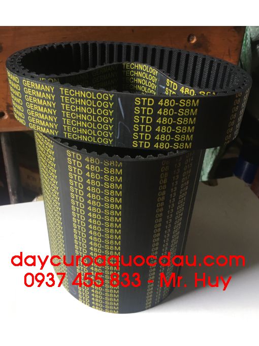 Dây curoa răng STD 480 S8M 