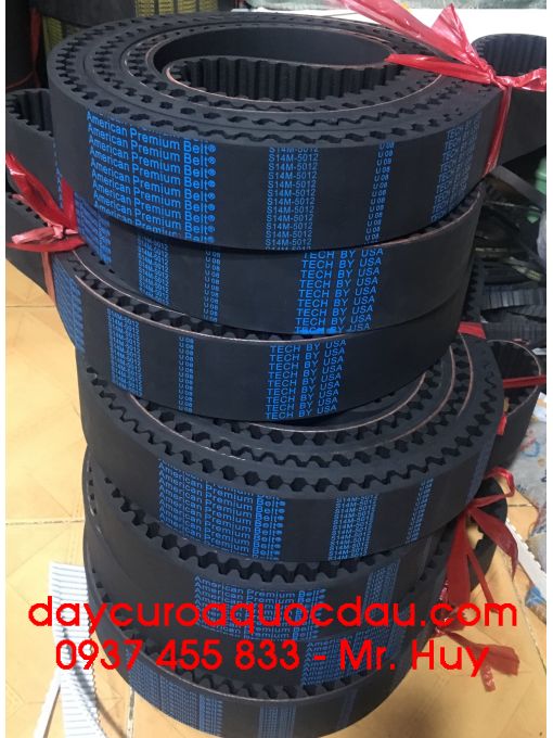 Dây đai răng 5012 S14M American belt 