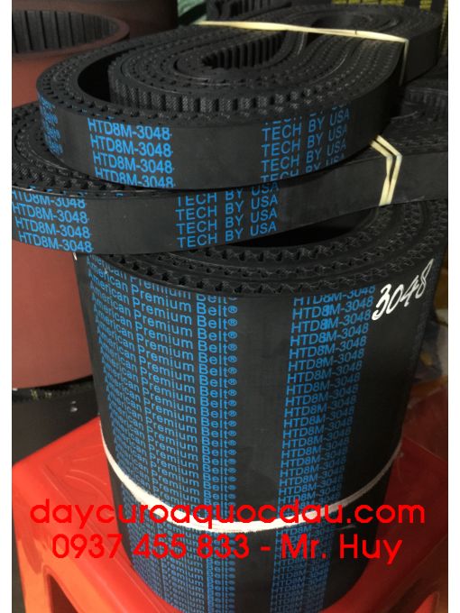 Dây đai răng HTD 3048 8M American belt