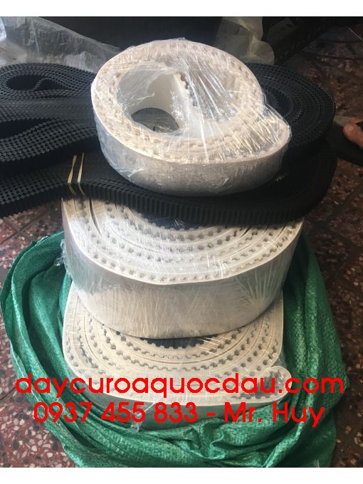 Dây đai răng PU T10 7200 + 2 PVC 